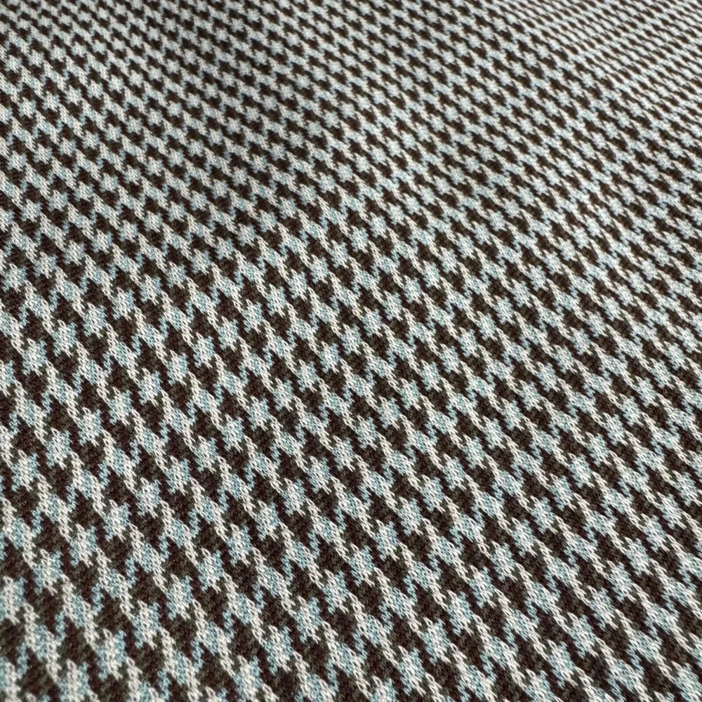 NWT Lauren Ralph Lauren Pencil Skirt 14 Houndstooth Stretchy Career Faux Leather